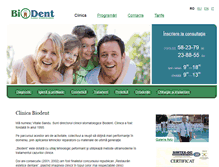 Tablet Screenshot of biodent.md